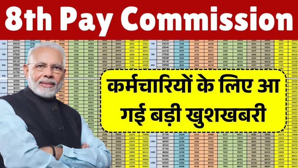 8th Pay Commission: कर्मचारियों के लिए आ गई बड़ी खुशखबरी, नया नोटिस जारी